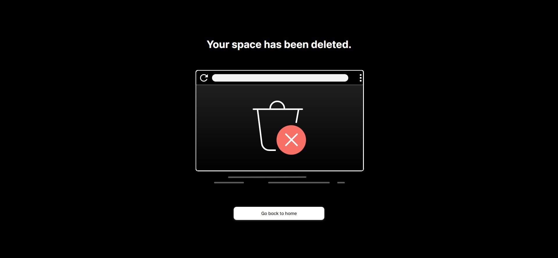 Deleting-a-Space